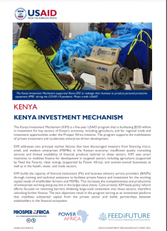 Kenya Investment Mechanism