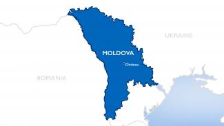 map of moldova