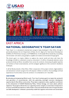 National Geographic’s Team Sayari