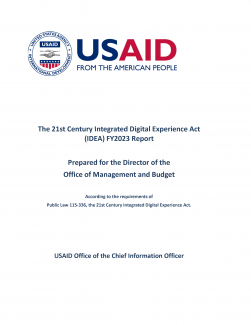 21st Century Integrated Digital Experience Act (IDEA) FY2023 Report