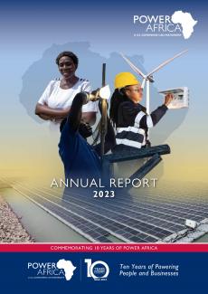 Power Africa Annual Report 2023 Cover