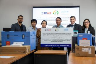 USAID Supports the Ministry of Health to Expand COVID-19 Vaccination in Lao PDR