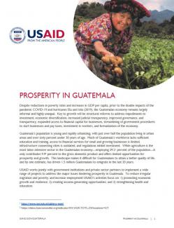 Prosperity Guatemala Fact Sheet