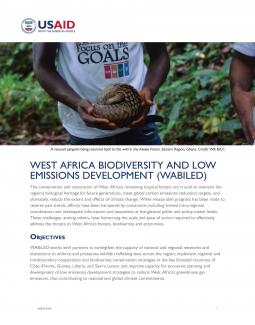West Africa Biodiversity and Low Emissions Development (WABIED)