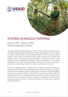 Women in Angola Farming