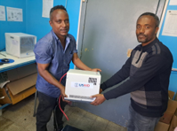 Equipment is distributed at Dessie Hospital in Amhara Region. 