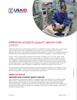 Improving Access to Quality Health Care Fact Sheet
