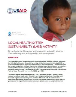 Fact Sheet Local Health System Sustainability (LHSS) Activity 