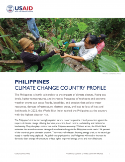 USAID/Philippines Climate Change Country Profile