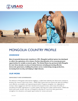 Mongolia Country Profile