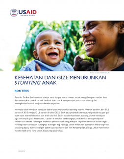 Lembar Informasi: Partnership to Accelerate Stunting Reduction in Indonesia (PASTI)