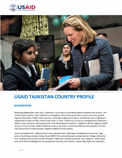USAID Tajikistan Country Profile