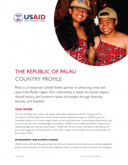 The Republic of Palau Country Profile