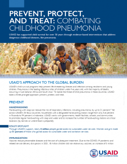 Pneumonia Factsheet Cover Photo