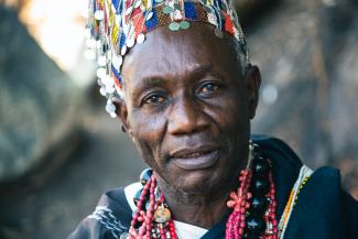 A traditional healer.