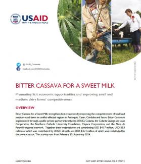 Fact Sheet Bitter Cassava for a Sweet Milk