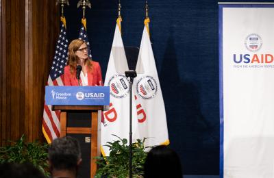 Administrator Samantha Power delivers foreign policy address