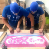 Reinserta's serigraphy workshop for youth in conflict with the law, as part of the labor platform at the Adolescent and Youth Reinsertion Center.